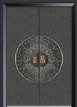 精雕鋁板門ST-23033 精雕鋁板門